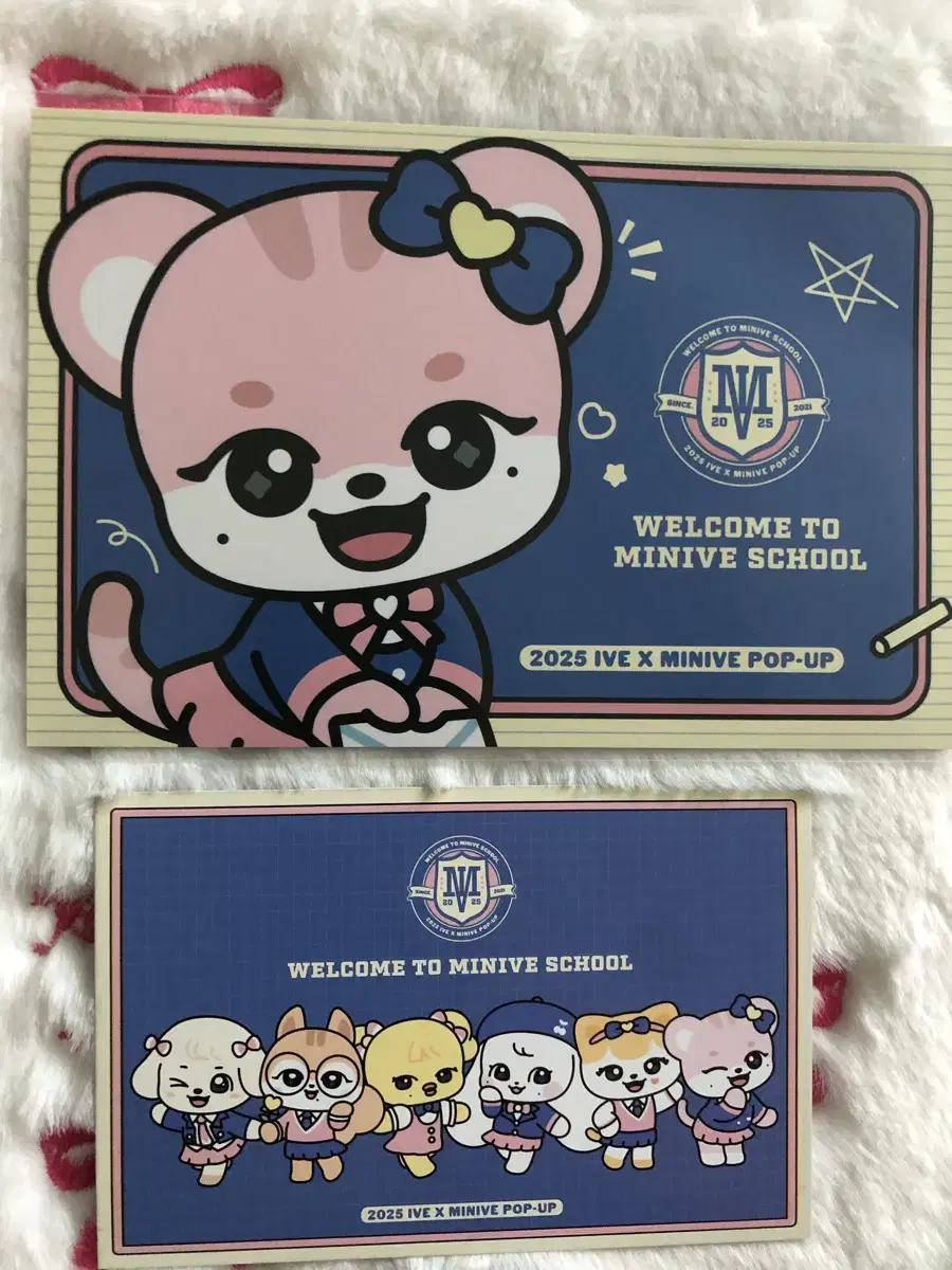 아이브 미니브 팝업 이랑이 엽서+편지지 미니엽서
