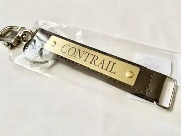 콘트레일 CONTRAIL 가죽 머리띠 무언 명찰 키링 새상품?