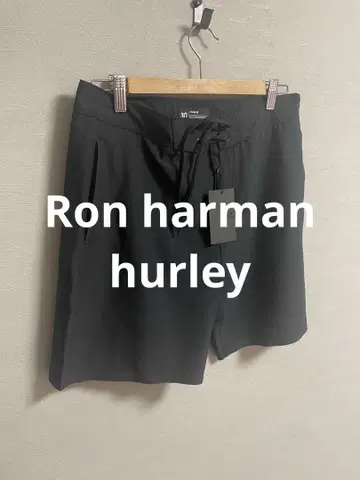 론 헤르만 할리 Hurley 하프 팬츠 나일론 블랙 30