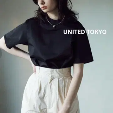 UNITED TOKYO 플레이팅 팔라스 티셔츠 블랙 검정 1