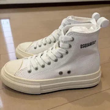 DSQUARED2 여성용 하이컷 스니커즈