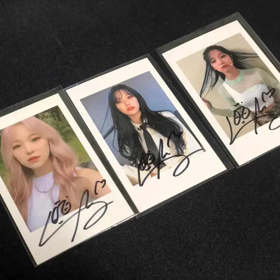 fromis_9 サイン入りポラロイド fromis_9 イ・チェヨン サイン入り