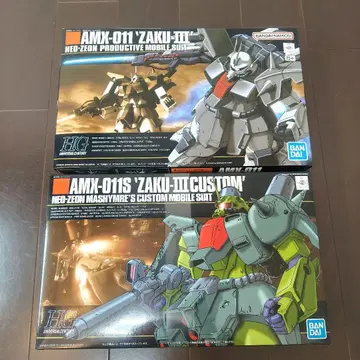 HG 자쿠 III & 자쿠 III 커스텀 묶음 판매