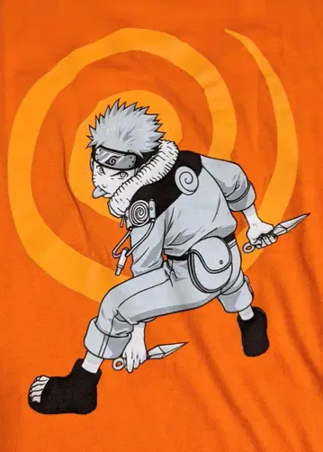 레어 새상품 2006년 제작 빈티지 NARUTO 나루토 티셔츠