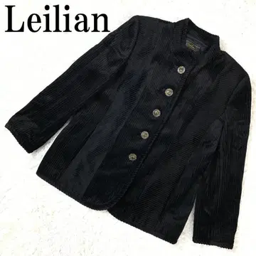 Leilian 레리안 코듀로이 자켓 블랙 9 B7883