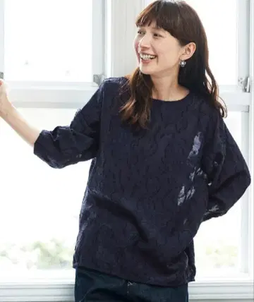 써니클라우드 컷 자카드 탑