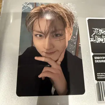 ENHYPEN DESIRE HMV 라키드로 트레이딩 카드 정원