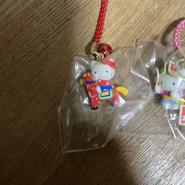 헬로키티 지역 한정판 스트랩 묶음 판매 9개