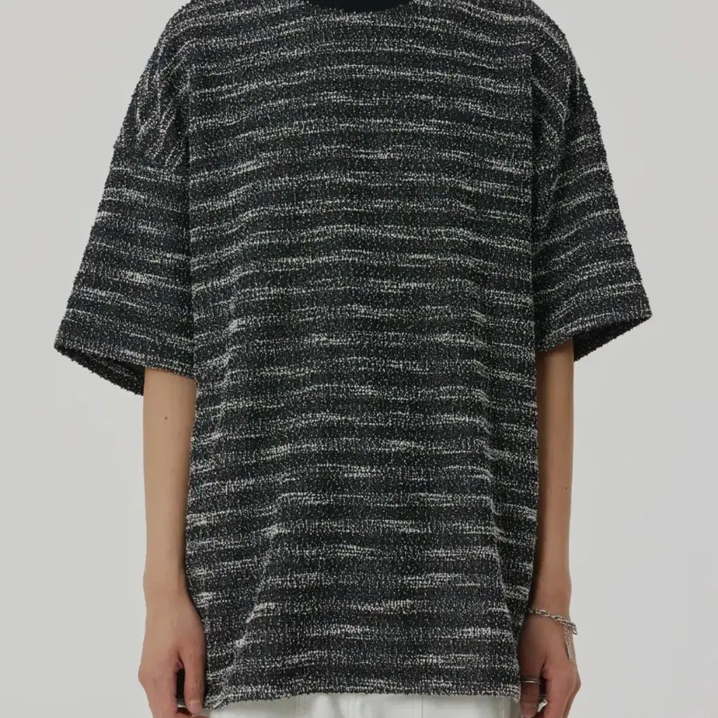 【MAISON MINED】22FW★ MIXED BOUCLE KNIT LONG SLEEVE MAISON MINED | 메종미네드 Maison Mined Boucle Long Sleeve
