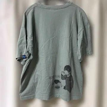 새상품 블루 록 티셔츠 하치라쿠메 tee M 남성용 반팔