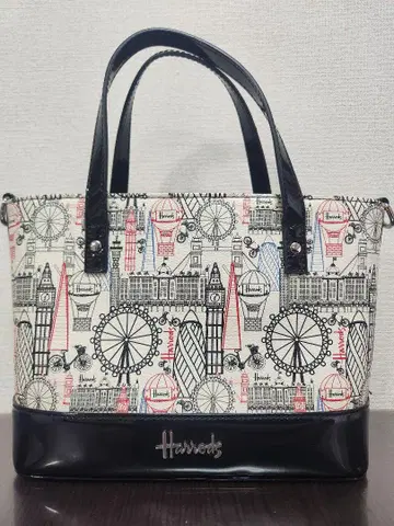 Harrods 런던 디자인 핸드백 중형