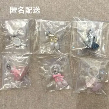 발레 모티브 메지루시 액세서리 전 6종 컴플리트 가챠가챠
