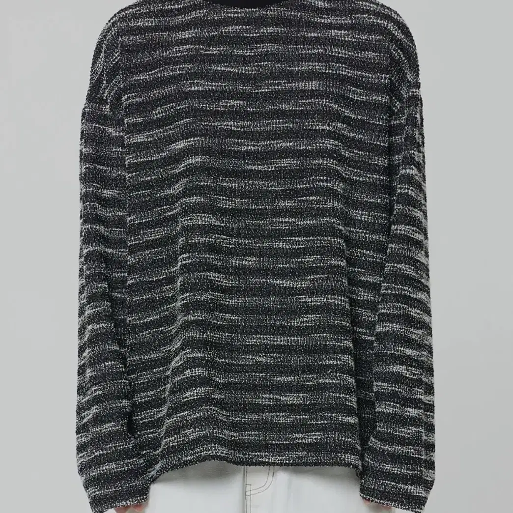 【MAISON MINED】22FW★ MIXED BOUCLE KNIT LONG SLEEVE MAISON MINED | 메종미네드 Maison Mined Boucle Long Sleeve