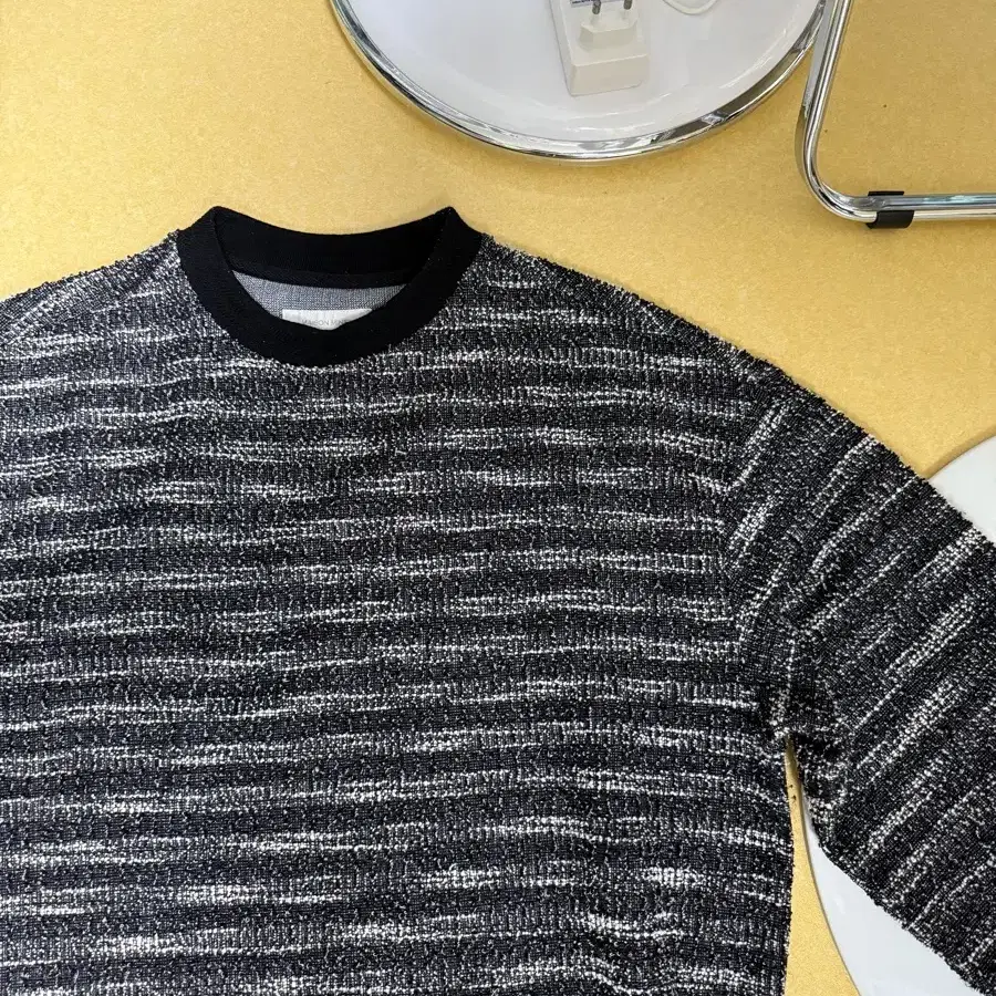 【MAISON MINED】22FW★ MIXED BOUCLE COLLAR KNIT LONG SLEEVE eb5e91ab9f9929c6968a0533022844