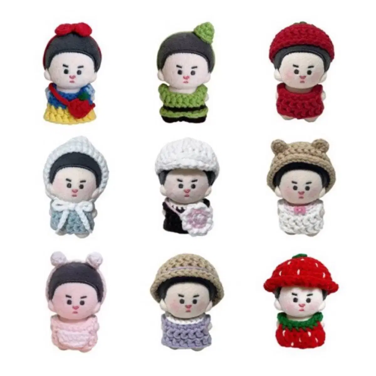 5cm 인형 뜨개옷