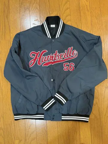 Huntsville 바시티 자켓 M 그레이