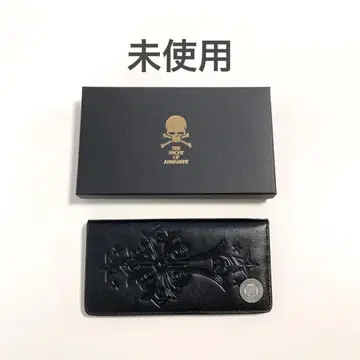 미사용 무장전선 TFOA형 압인 가죽 지갑 BLACK BANDANA 지갑