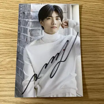 무토 준 사인 포함 엽서 덤 포함