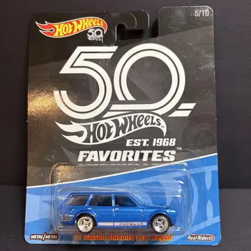 핫휠 '71 닷산 블루버드 510 왜건 50th