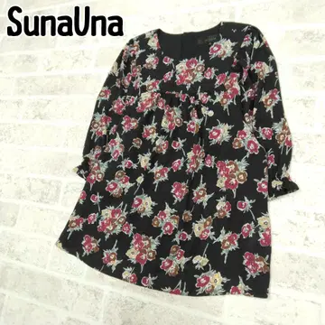 SunaUna 수나우나 꽃무늬 블라우스 사이즈 38