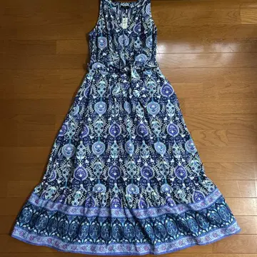 TALBOTS 슬리브리스 롱 원피스 8P