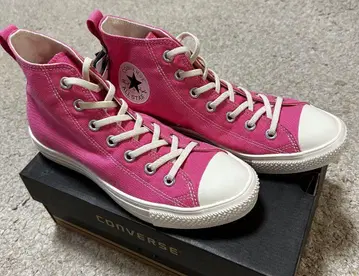 컨버스 핑크 하이컷 24.5cm