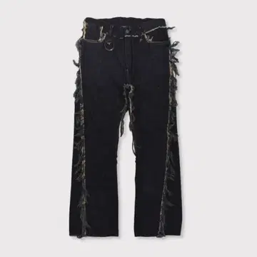 MINUS 마이너스 24 AW 프린지 데님 팬츠