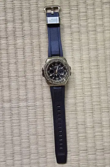 CASIO G-SHOCK G 쇼크 솔라 전파 레오파드 무늬 브라운 골드