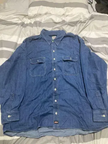 디키즈 데님 셔츠 3XL