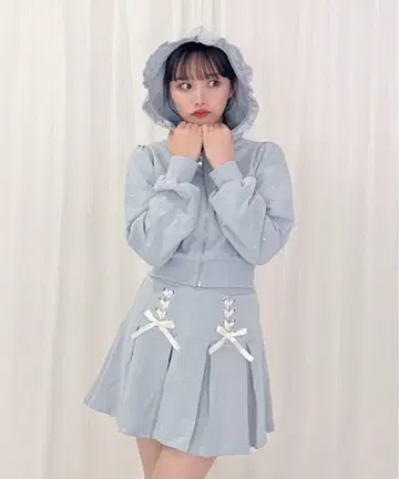 허니시나몬 후드티 셋업
