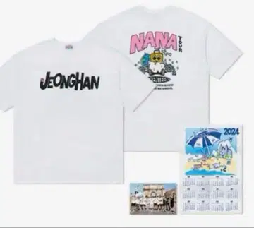 JEONGHAN NANA 투어 티셔츠