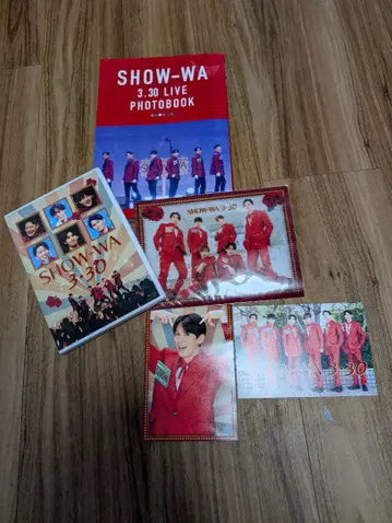 SHOW-WA 3.30 라이브 포토북 Blu-ray 세트 테라다 신지로