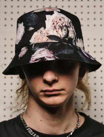 LAD MUSICIAN 꽃무늬 FLOWER BUCKET HAT