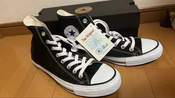 컨버스 ALL STAR 블랙 27 하이컷 상자 포함 미사용 새상품