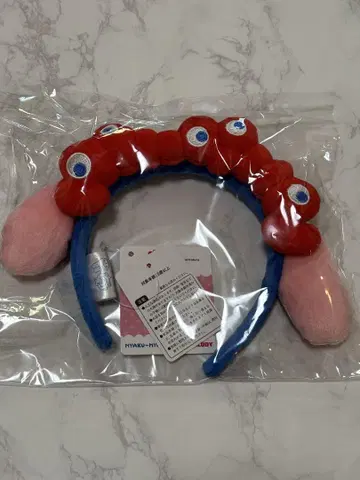 새상품 오사카 간사이 만박 한정판 산리오 마이멜로디 미야쿠미야쿠 머리띠