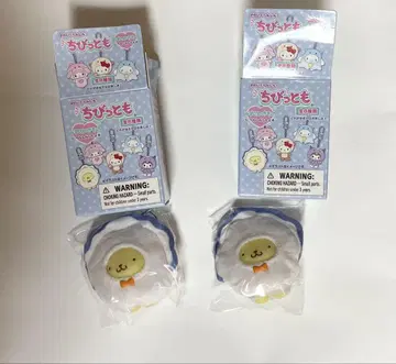산리오 치비토모 미즈노의 생물 폼폼푸딩 2개 세트