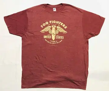 후 파이터즈 티셔츠 XL FOO FIGHTERS 닐바나