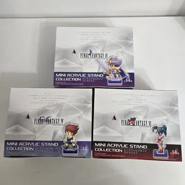 파이널 판타지 미니 아크릴 스탠드 컬렉션 BOX 세트