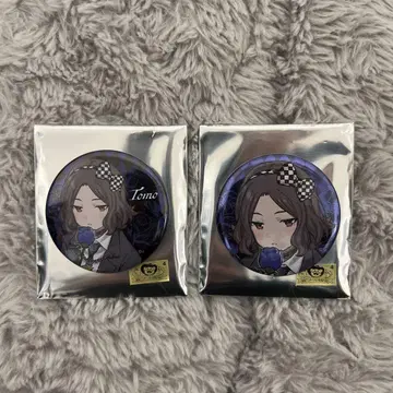 여아 밴드 크라이 빌리지 뱅가드 메탈릭 캔뱃지 에비즈카 토모