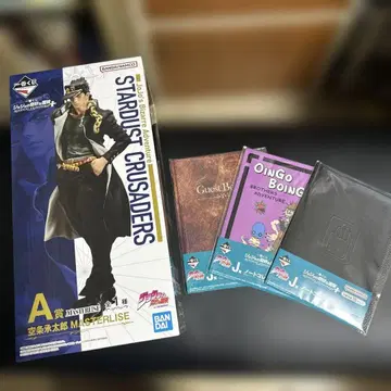 제일복권 죠죠의 기묘한 모험 A상 및 노트 컬렉션 3권