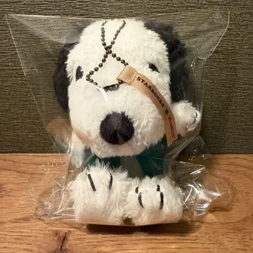 스타벅스 스누피 봉제 인형 키링