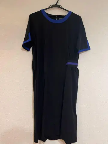 미사용 피에르 카르뎅 디퓨전 원피스 블랙 LL 반팔