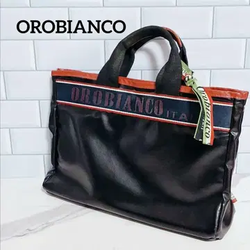 오로비안코 OROBIANCO 토트백 블랙 네이비