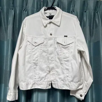 Wrangler 화이트 데님 자켓 44