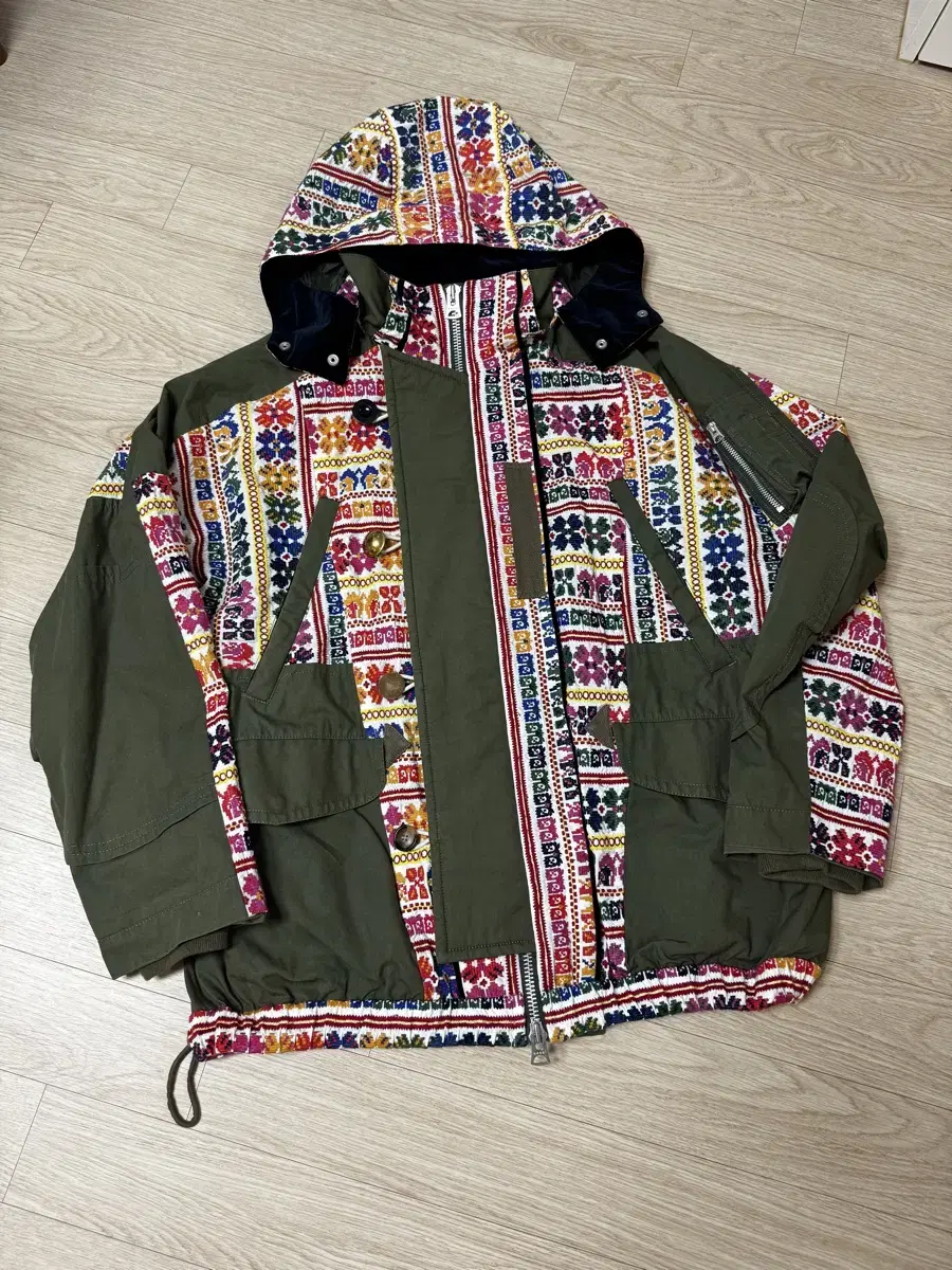 [3] Sacai Floral Jacket