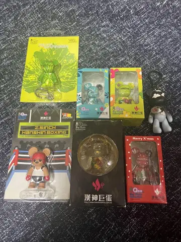 qee toy2r 피규어 대량 세트 홍콩 장난감