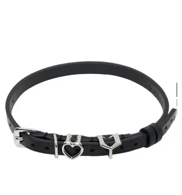 Y/PROJECT Black YHeart Belt Choker 초커