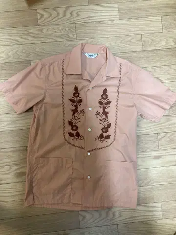 calee 칼리 쿠바 셔츠 오픈 카라
