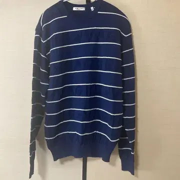 VAAGIIE 네이비 스트라이프 썸머 니트