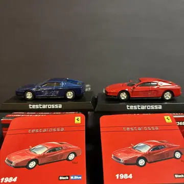 Kyosho 64 페라리 테스타로사 1984 1/64 미니카 2대